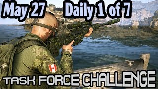 Task Force Challenge : May 27 : Daily 1 of 7 🞔 No Commentary 🞔 Ghost Recon Wildlands 🞔 Watercraft