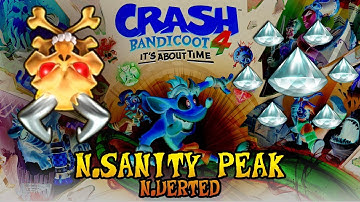 Crash Bandicoot 4: N.Sanity Peak N. Verted Gameplay (walk-through, all boxes & gems) #PERFECTRELIC