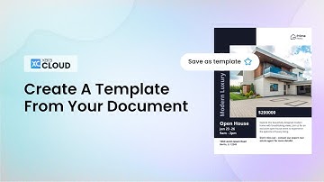 Create a Template from Your Document | Xara Cloud