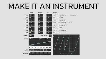 Controlling a Multitrack Sequencer in Max: UI and Presets