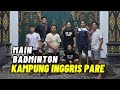 Malam-Malam Main Badminton Di Kampung Inggris Pare #badminton #kampunginggris #kampunginggrispare 