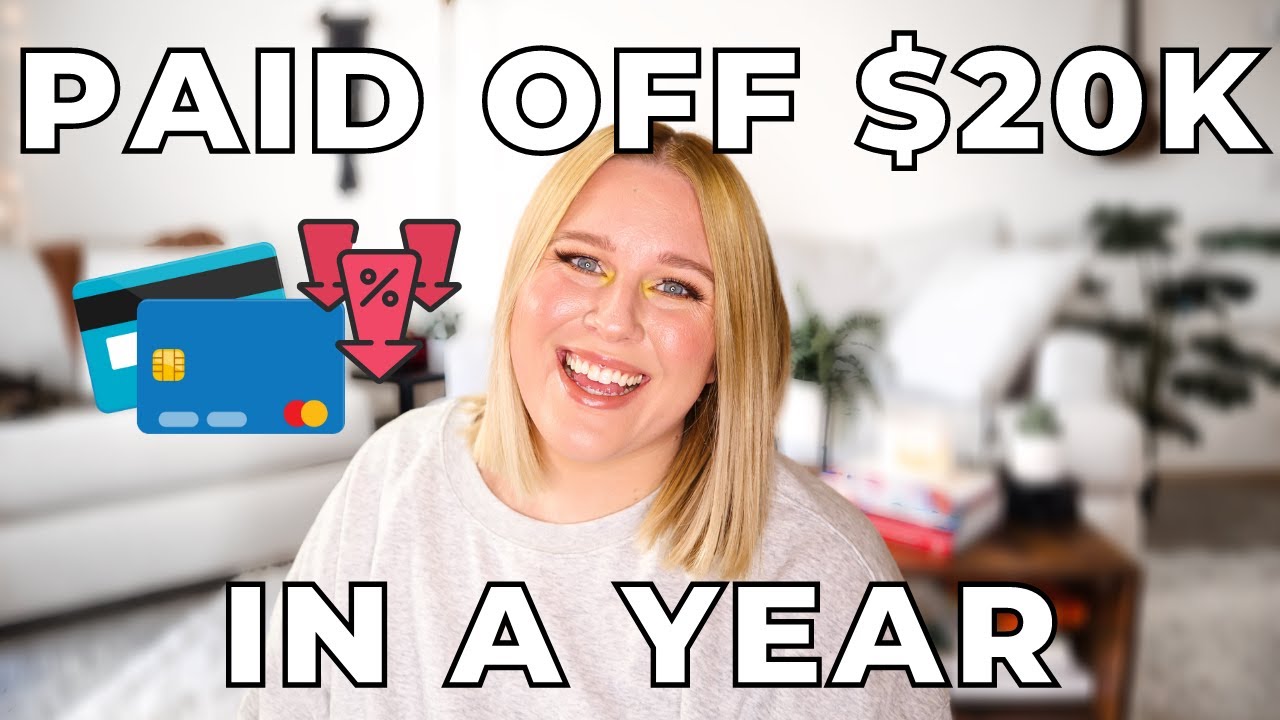 HOW I PAID OFF $20K OF CREDIT CARD DEBT IN A YEAR | money and makeup mondays