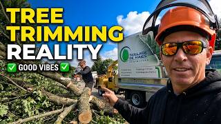 The Reality Of Tree Trimming Hard Work And Good Vibes