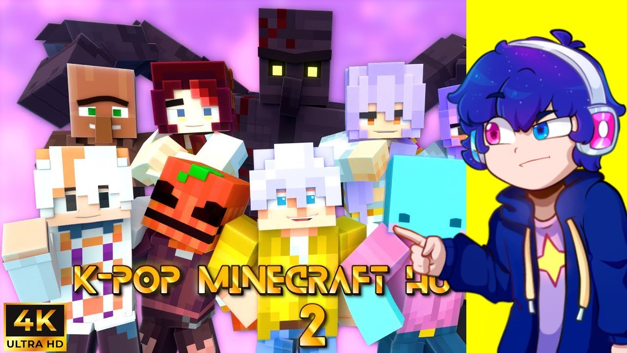 K-POP MINECRAFT HUNTERS 🎬 Película Animada de Minecraft | (K-Pop Demon Hunters)| REACCION a ELOYT
