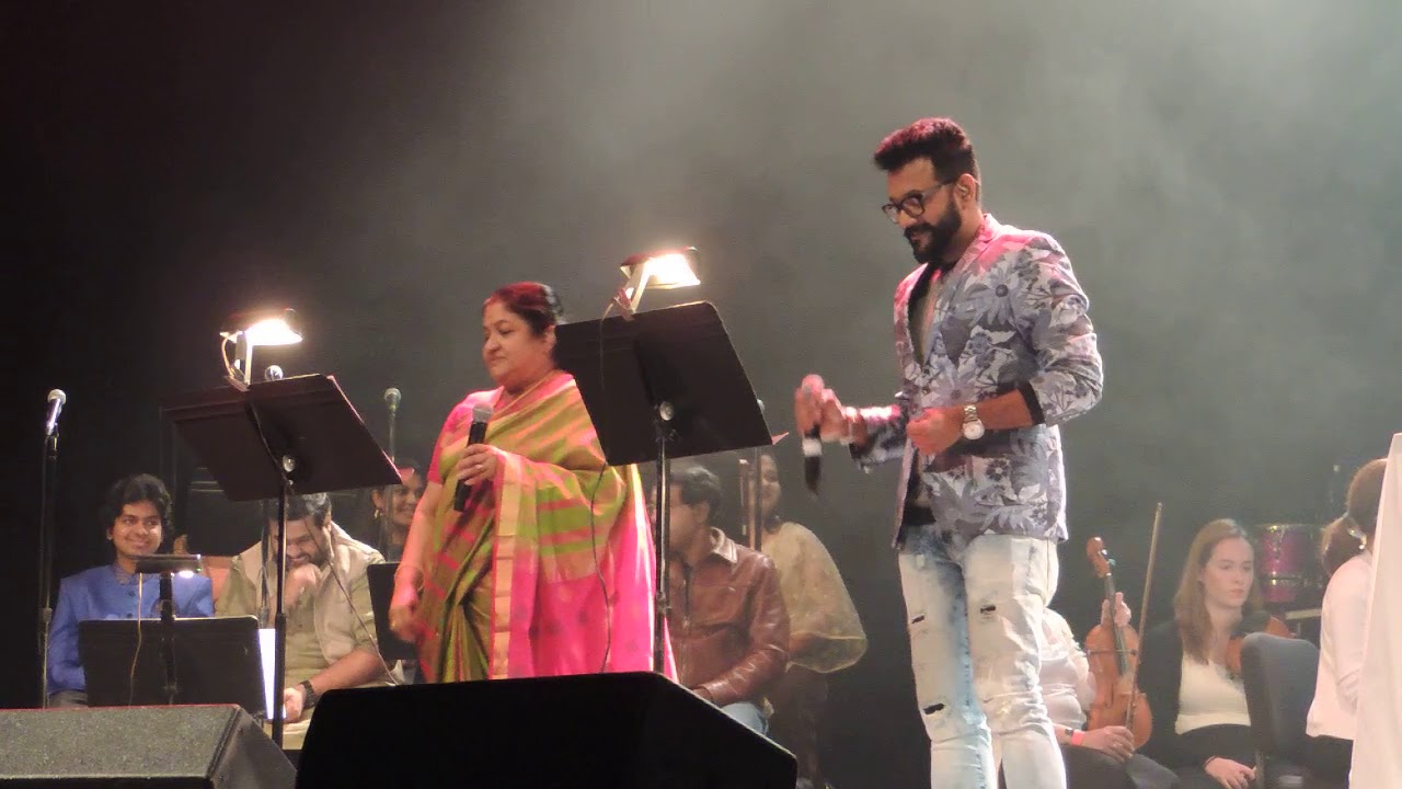 Pothi Vacha Malliga Mottu Tamil Song   Mann Vasanai   Maestro Ilayaraja USA Concert Connecticut 2018