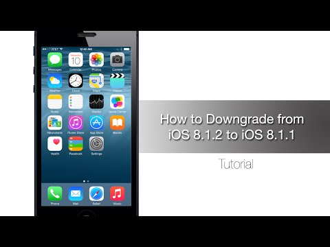 How to downgrade from iOS 8.1.2 to iOS 8.1.1 - iPhone Hacks