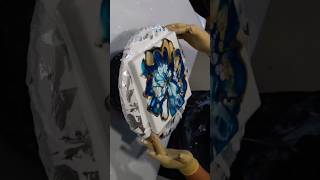 🌸❄️ Frozen Beauty🌸❄️ Easy Fluid Art Technique