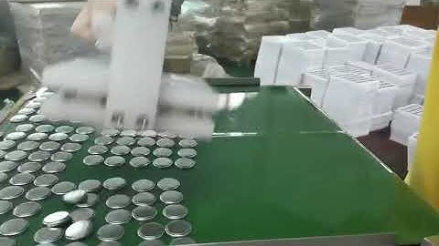 Fully automatic button battery packing machine 2