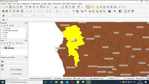 SIG Como extraer un polígono de una capa