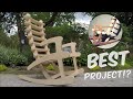 How to build a plywood rocking chair on a cnc router  aribabox