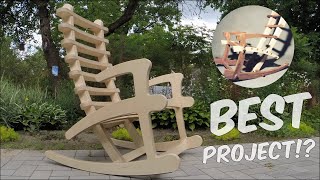 How To Build A Plywood Rocking Chair on a CNC Router  ARIBABOX