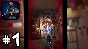 SWAT Shooter Police Action FPS - Part 1 | Gameplay Walkthrough | [iOS , Android]