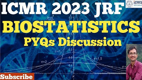 ICMR JRF-2023/TARGET ICMR 2023/PYQ 2022/Q. NO 41 TO 45/SECTION A/MIHIR KUMAR (CSIR NET, DBT-BET)