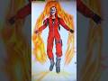 Red Criminal Bundle Drawing 😱🔥 | realistic drawing | #freefiredrawing | #shortsvideo #freefire #ffi