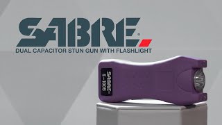 SABRE Dual Capacitor Stun Gun and LED Flashlight - For Everyday Safety screenshot 1