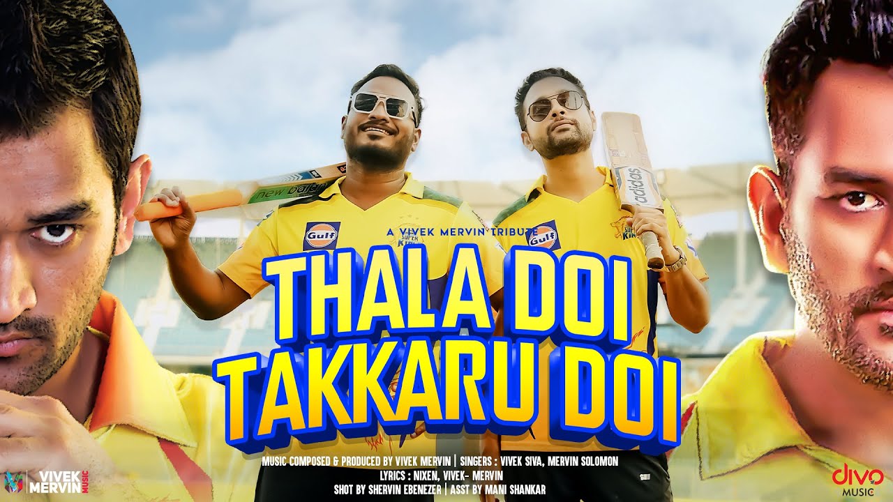 Watch Thala Doi Takkaru Doi | A Vivek Mervin Tribute | Vivek Siva | Mervin Solomon on YouTube