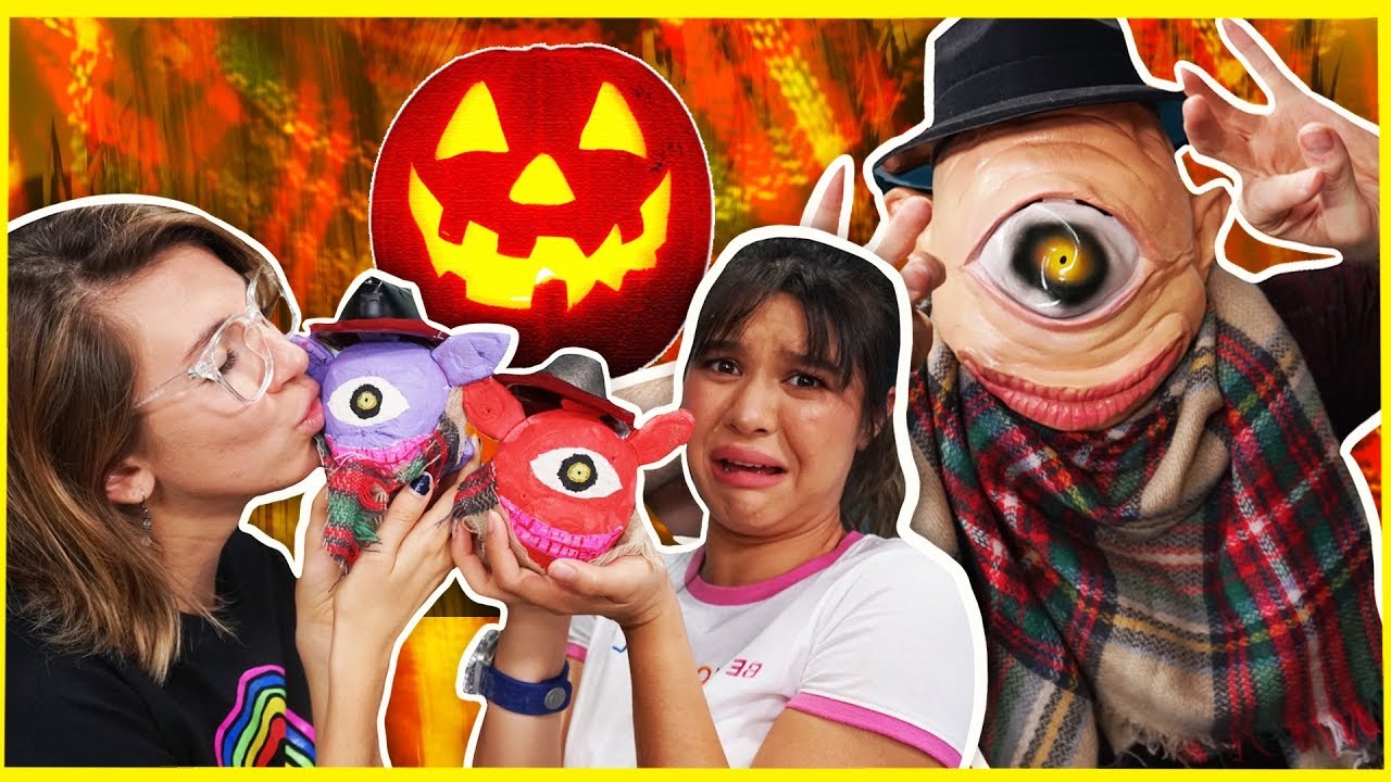 Guess the HALLOWEEN Candy! Blindfolded Taste Test Challenge with a ...