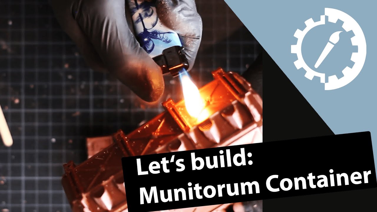 Let's build - Munitorum Armoured Container - GW - Part I