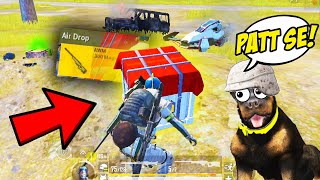 ONLY AIR DROP WEAPONS CHALLENGE with CHOP \& BOB in BGMI (PUBG Mobile Battlegrounds Mobile India #5)