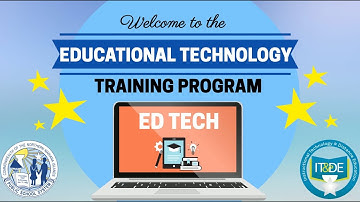 Educational Technology Program Orientation Video
