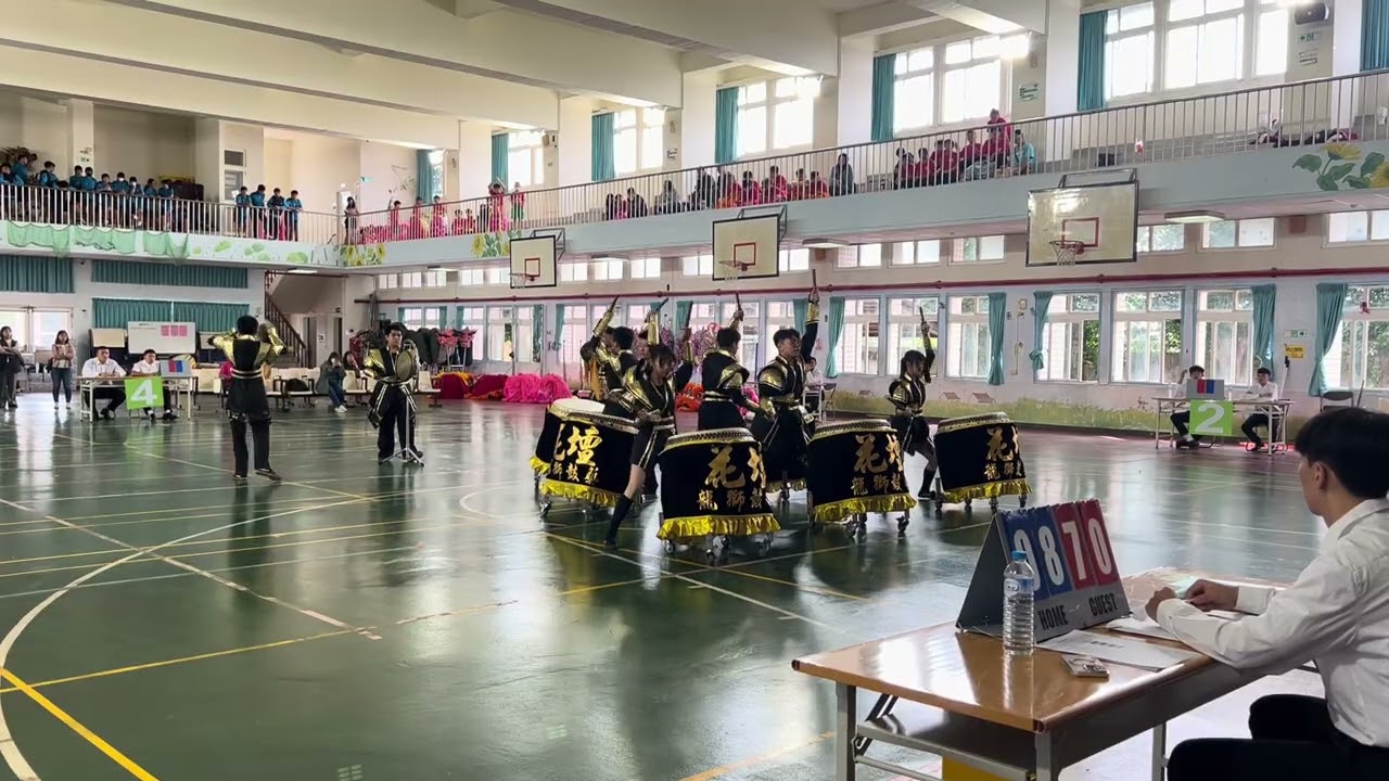 114學年 彰化縣縣長盃舞龍舞獅錦標賽 戰鼓 花壇國中A隊