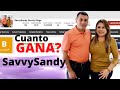🤑🍄Cuanto GANA SavvySandy Family Vlogs en YOUTUBE