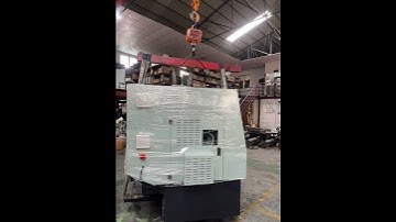 SYNE CNC machine lift up for shipment #machine #cncmachine #china #factory