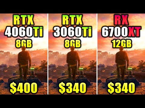 RTX 4060 Ti vs RTX 3060 Ti vs RX 6700 XT - Which GPU is Better Value for MONEY?