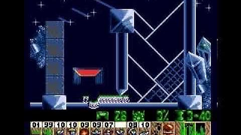 Lemmings (Genesis) - Tricky 11: Let