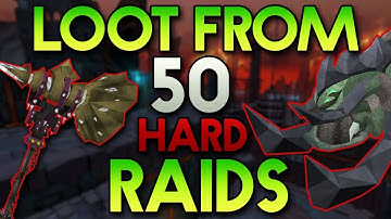 Loot From 50 *ADVANCED RAIDS* : ( LUCKY!! ) | Ethereal RSPS | Custom RSPS