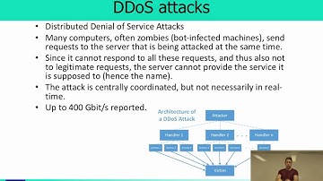 Network Security - DDoS attacks - (Introduction part 5/7)
