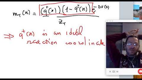 Lecture 15 Part B. Statistical Mechanics of Rare Events. Reaction coordinate and React. mechanism.