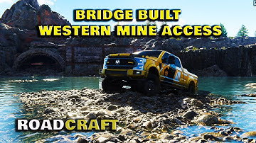RoadCraft – Operation Sunken Walkthrough: Part 6 – Bridge Built & Western Mine Reached