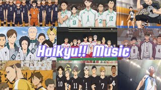 【テンション爆上げ↗】ハイキュー‍⬛歴代音楽プレイリスト❣ Haikyuu Historical Music Playlist♡❤