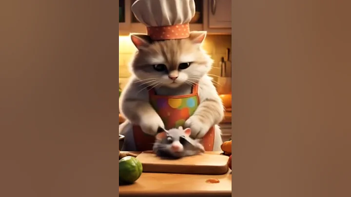 Watch the video about Cat cuing on fish#catlove #story #ai #viralvideo #viralvideo