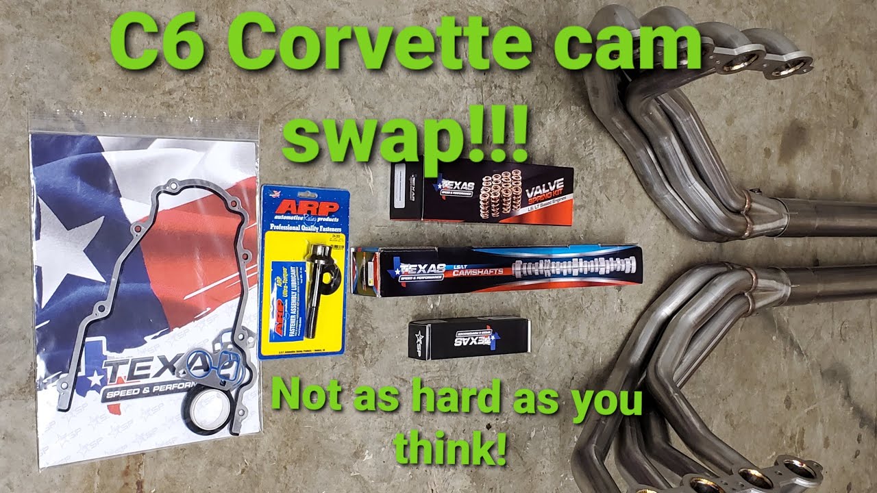 C6 Corvette cam install YouTube