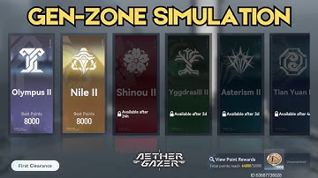 [Aether Gazer] Summertime Spree: Gen-zone Simulation - Nile II (Max Difficulty)