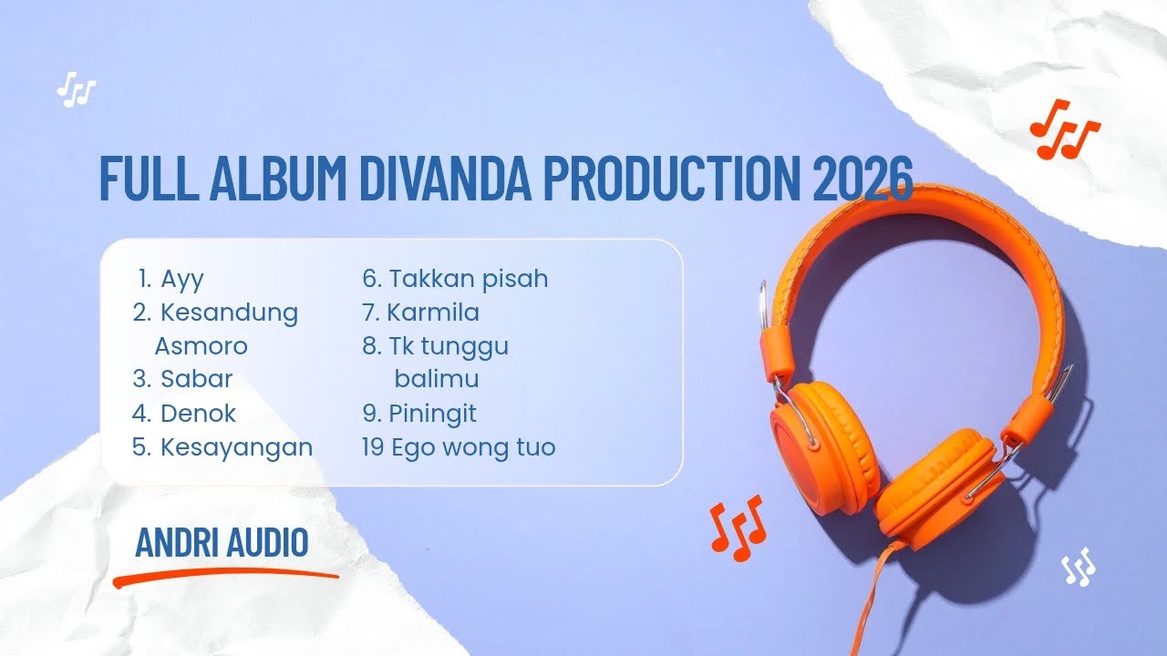 Full album dangdut || Divanda Production 2026 || Andri audio 