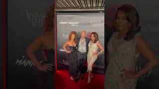 Vivica A. Fox, Jeremy Meeks, Erica Peeples on the Red Carpet at 'True to the Game 3" Premiere