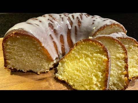 The easiest POUND CAKE you’ll ever make!