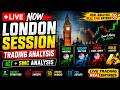 🔴LIVE NOW LONDON SESSION TRADING ANALYSIS  | ICT + SMC  Analysis | US100, US500, US30 &amp; GOLD