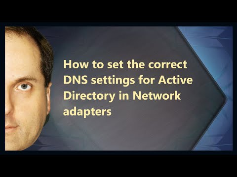 Where is DNS configured in a network?