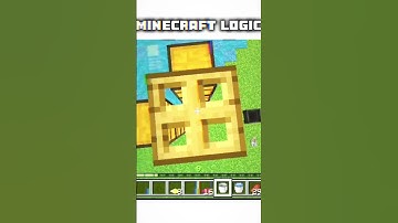 Minecraft Logic Explained! #shorts