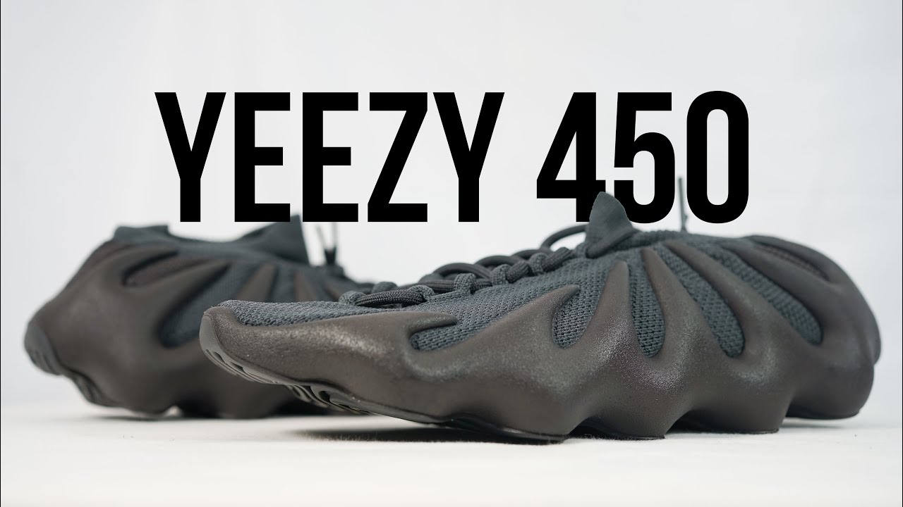 YEEZY 450 BLACK 2022: Unboxing, review & on feet - YouTube
