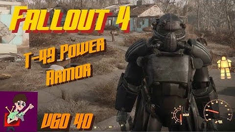 Fallout 4 How to find the T-49 Storyteller Power Armor and other Mods