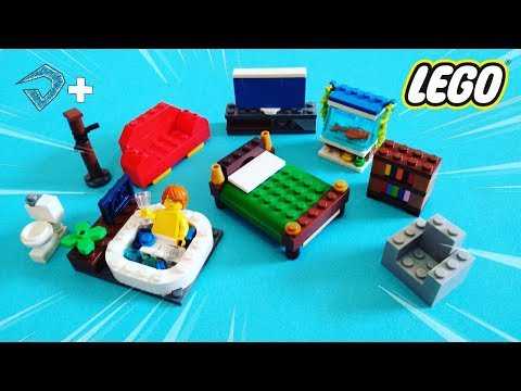 Vídeo: Móveis Compatíveis Com LEGO Irão Adicionar Um Pouco De Diversão à Sua Casa