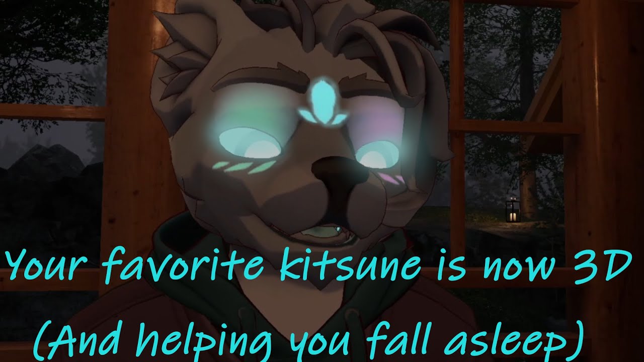 Милая лиса поможет вам заснуть [VRC Furry ASMR]