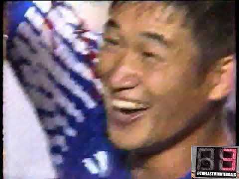 LATE GOAL of Kazuyoshi Miura (Japan) v Ivory Coast at 116