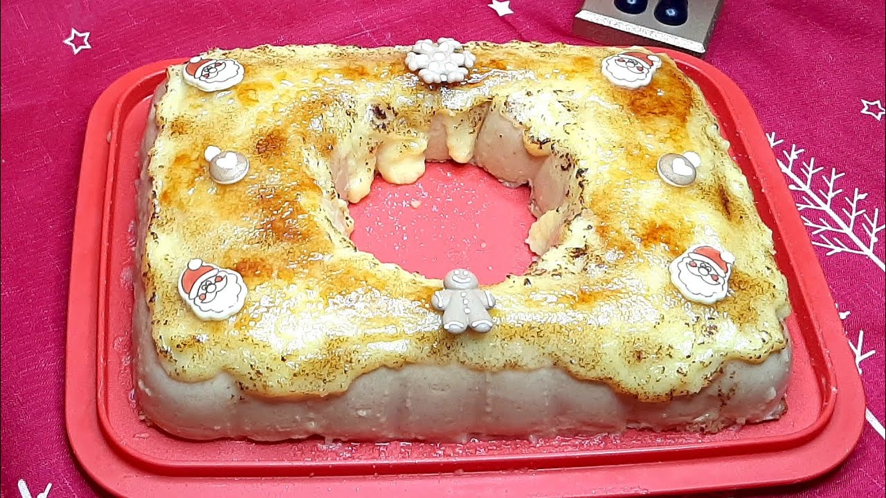 TARTA FRÍA TURRÓN DE YEMA, TOSTADA Y CARAMELIZADA - SIN HORNO - 9 MINUTOS