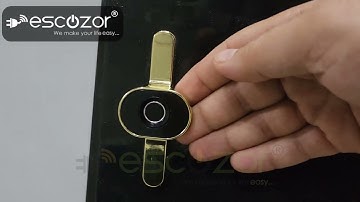 GS01 Fingerprint Drawer Lock Configuration By Escozor